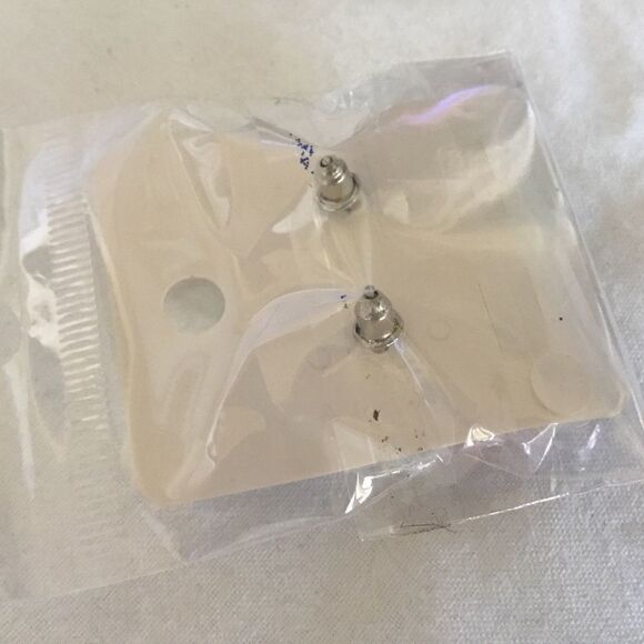 $8 ea or 3/$15. Orange & Clear AB Crystal Earrings - Picture 3 of 4